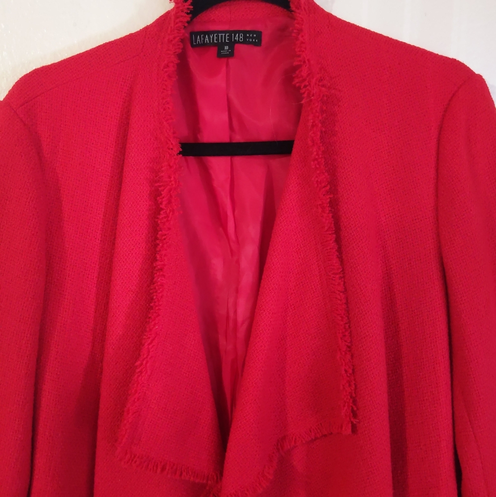 Layfayette 148 Open Front Blazer